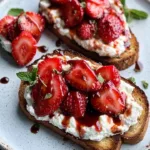 roasted-strawberry-whipped-ricotta-toast