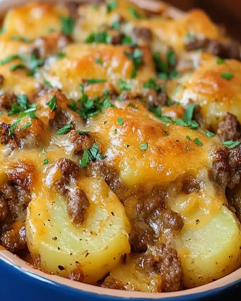cheesy-hamburger-potato-casserole