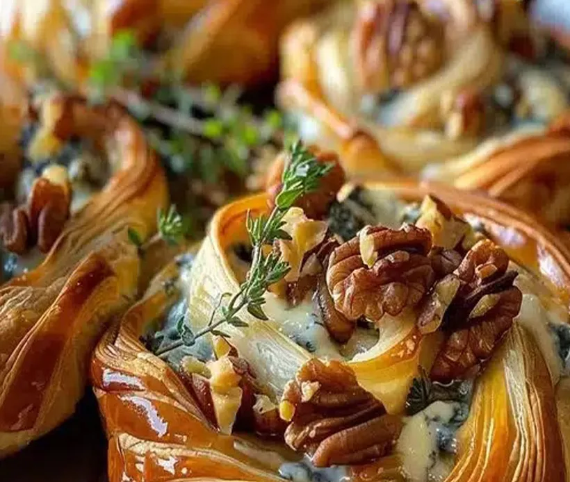 flaky-puff-pastry-blue-cheese-twirl