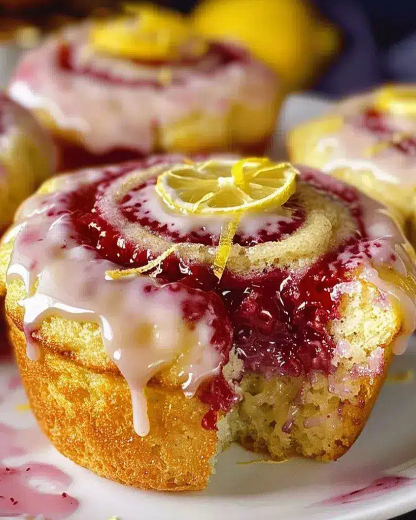 lemon-raspberry-muffins