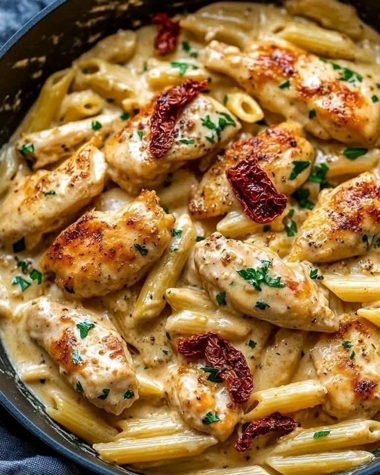 Marry Me Chicken Pasta – Creamy Garlic Parmesan Dish