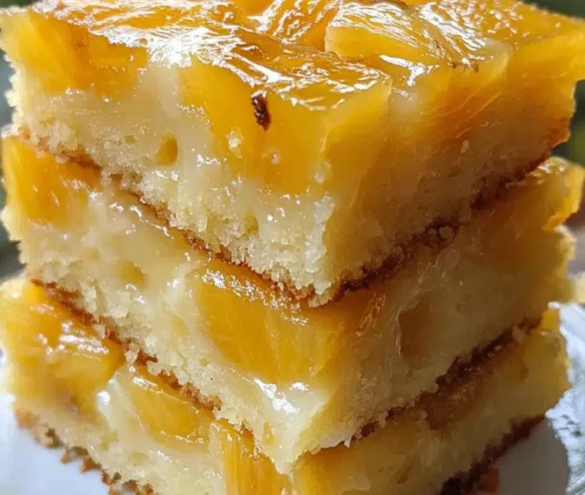pineapple-upside-down-cake-bars