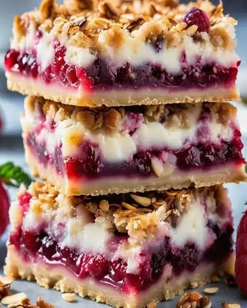 Raspberry Cheesecake Bars