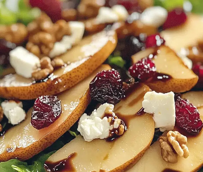 balsamic-pear-cranberry-salad