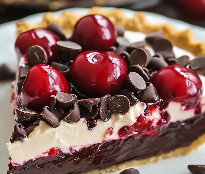 no-bake-chocolate-cherry-pie