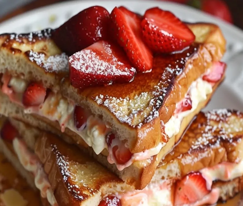 strawberry-cheesecake-stuffed-french-toast