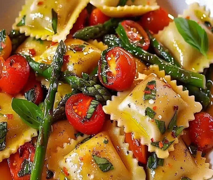 ravioli-tomatoes-asparagus