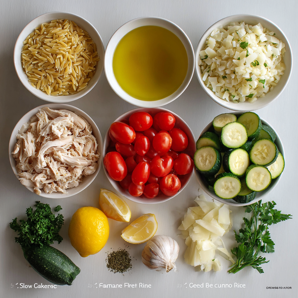 Savory Quick One Pan Orzo Dinner Recipe