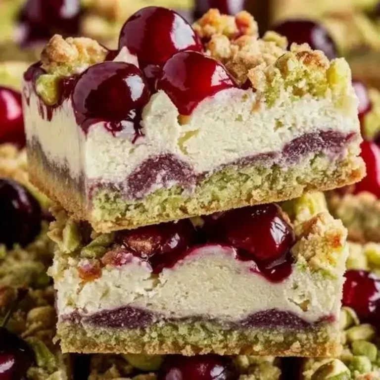 Crunchy Pistachio Cheesecake Bars: A Sweet Delight