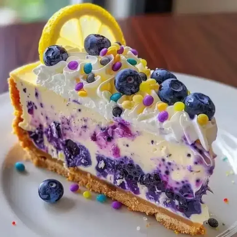 Citrus Blueberry Cheesecake: A Tangy Sweet Delight