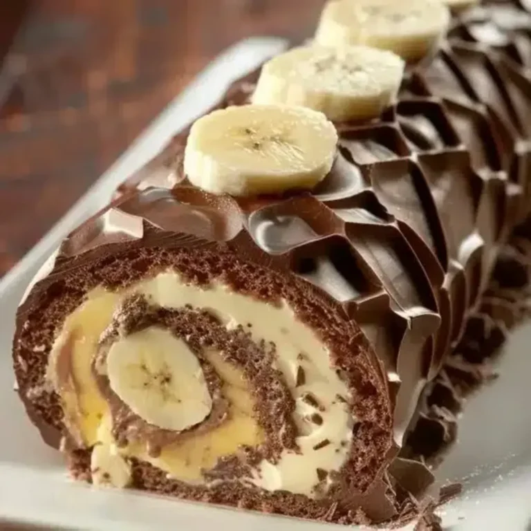 Banana Chocolate Dream Roll: Easy & Decadent Recipe
