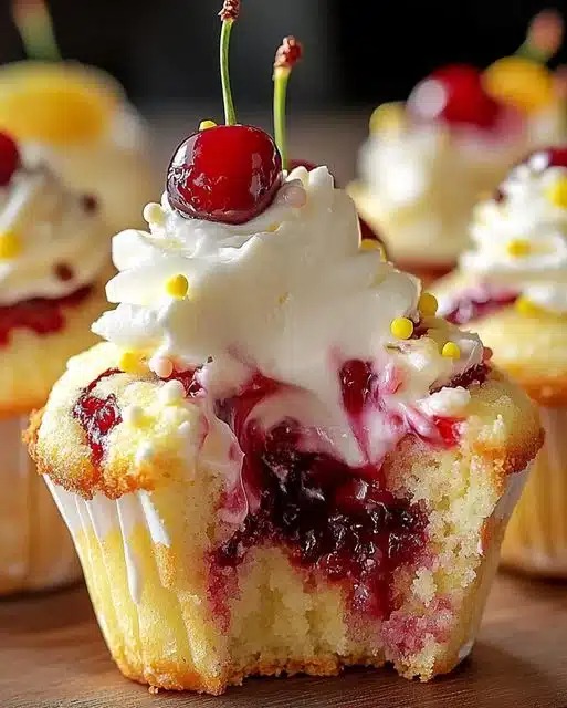 cherry-lemon-cupcakes-recipe