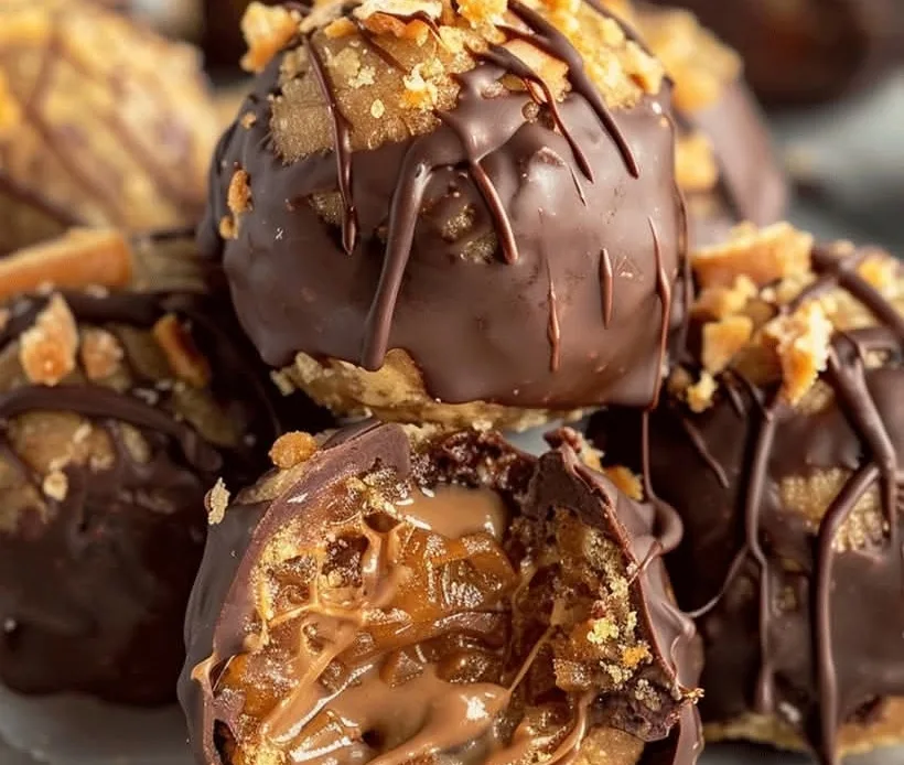 no-bake-caramel-butterfinger-truffles