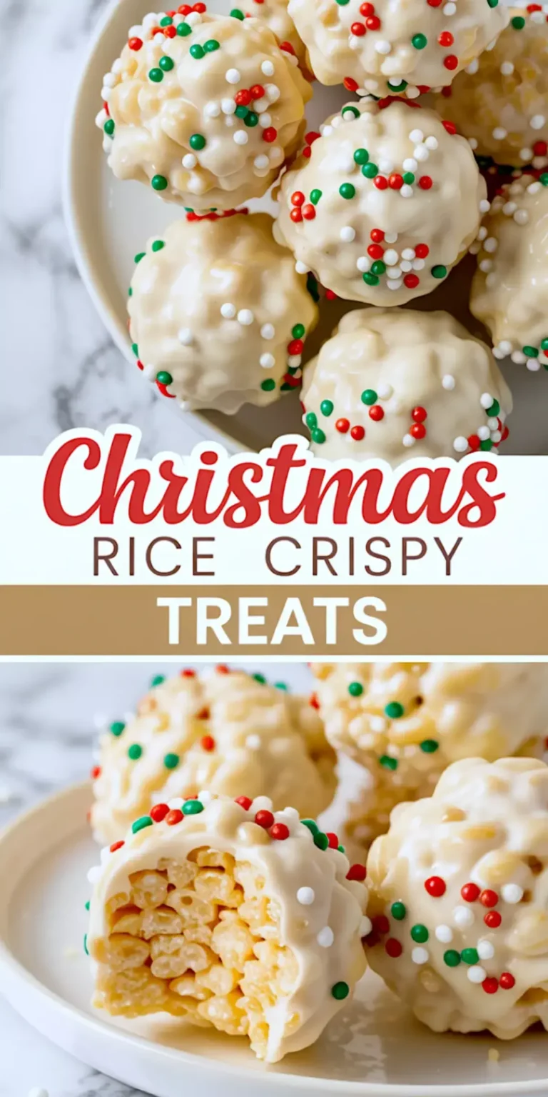 Easy Holiday Rice Crispy Treats Recipe