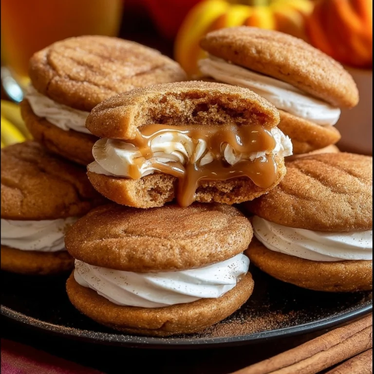Soft Spiced Apple Cider Whoopie Pies