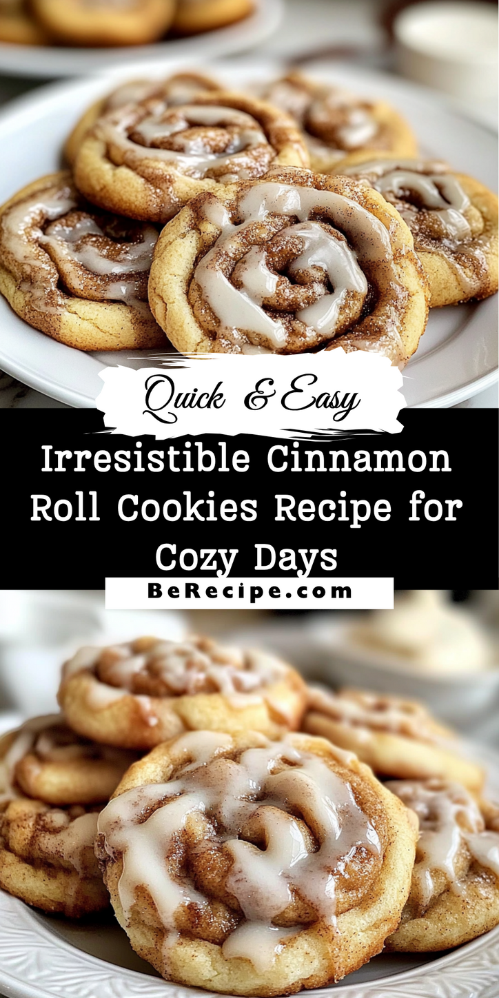Irresistible Cinnamon Roll Cookies for Cozy Days