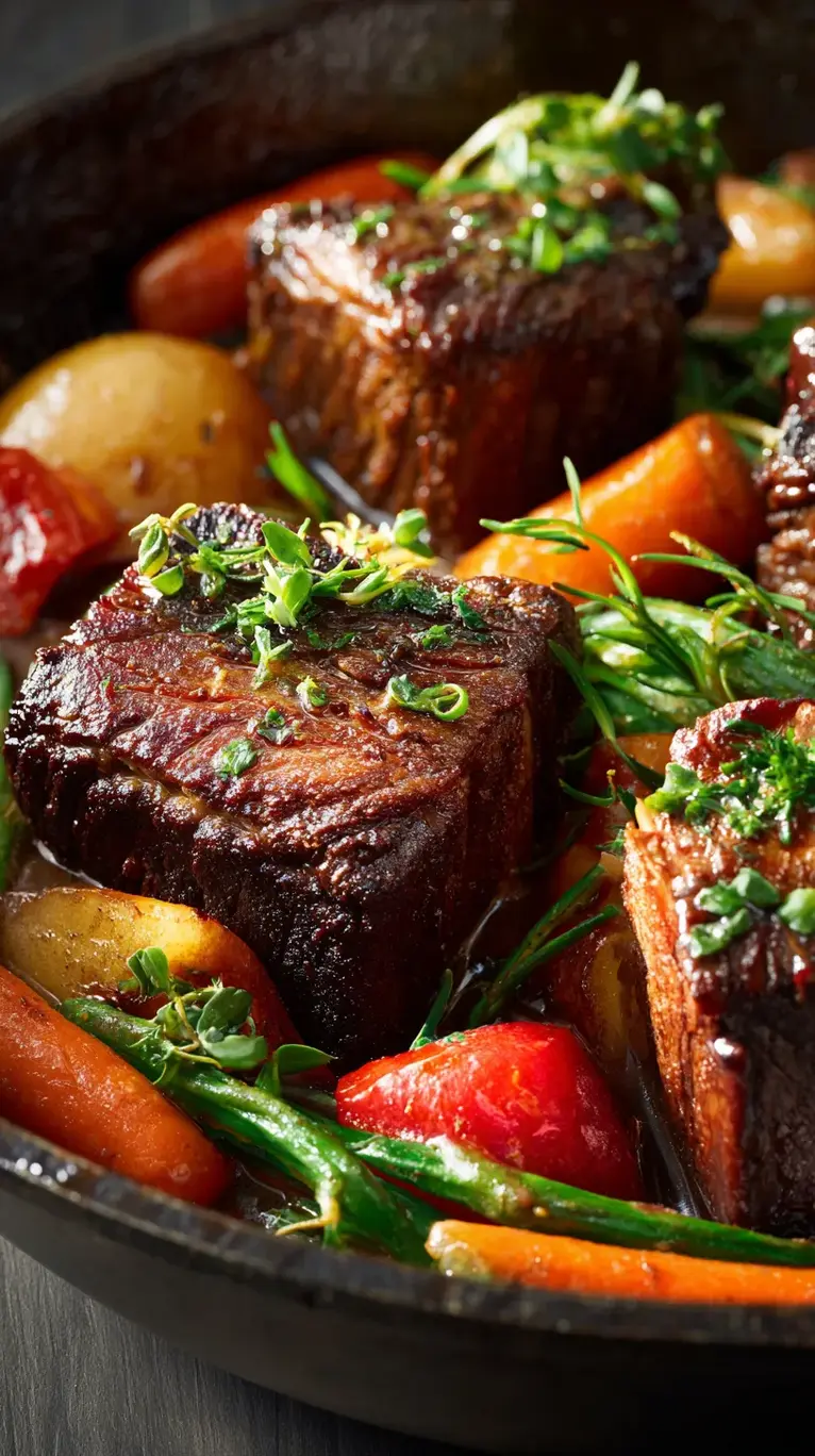 Decadent Melt-in-Your-Mouth Braised Short Ribs