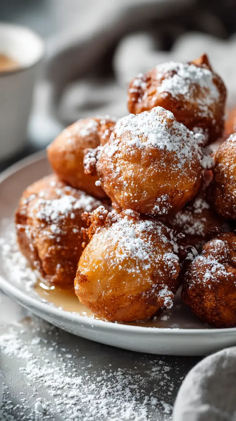 Cozy Cinnamon Apple Fritter Bites