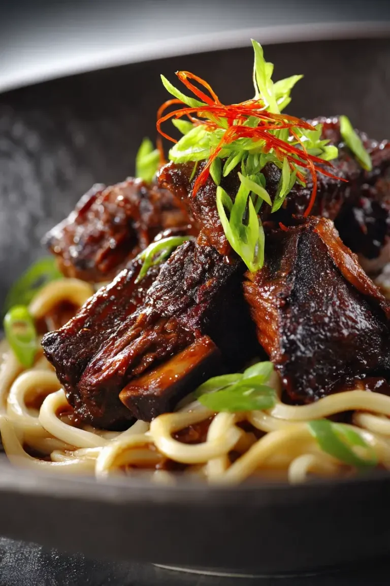 Tender Slow Cooker Asian BBQ Beef Ribs