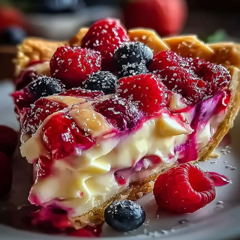 Berry Cheesecake – Creamy Vanilla Dessert Recipe