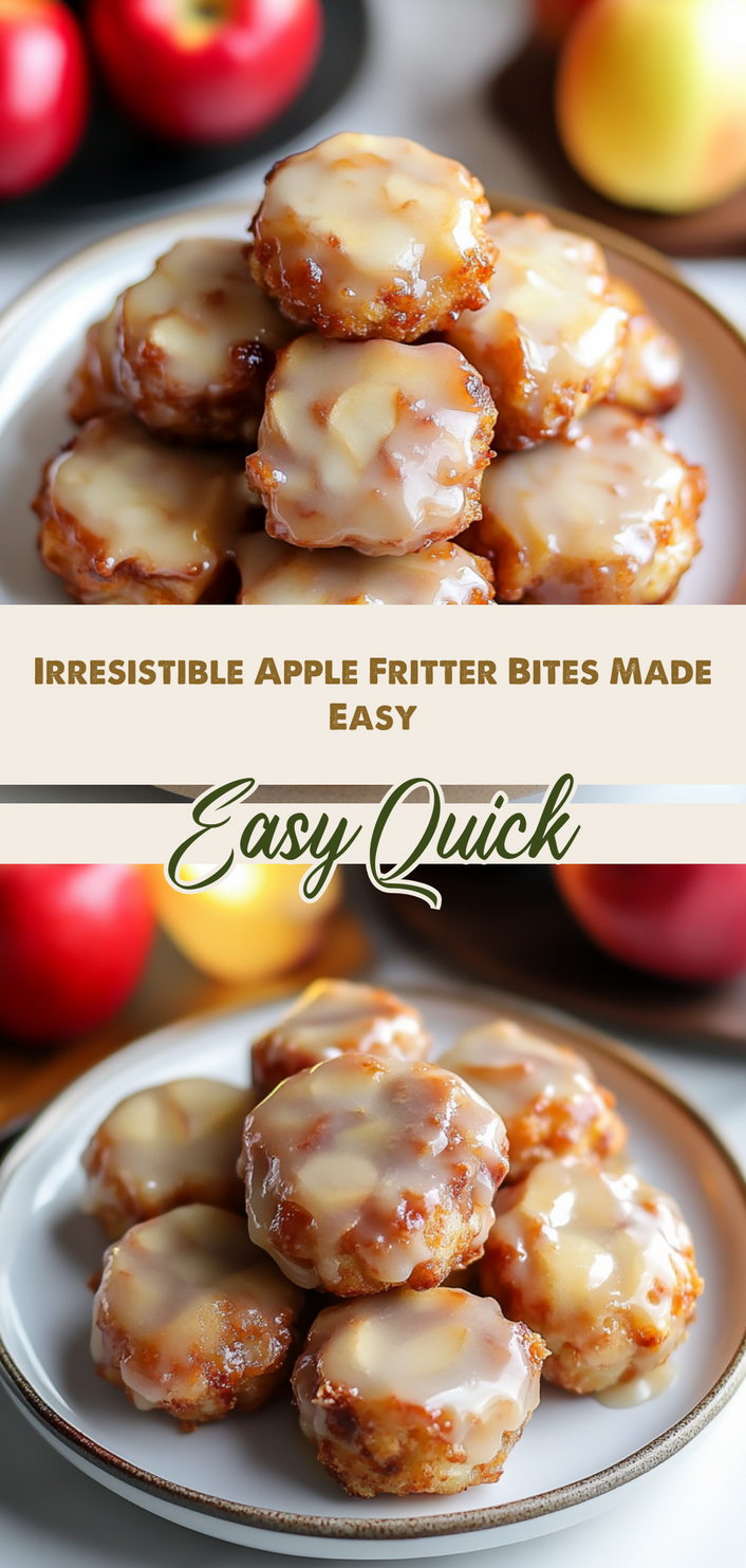 Irresistible Easy Apple Fritter Bites Recipe