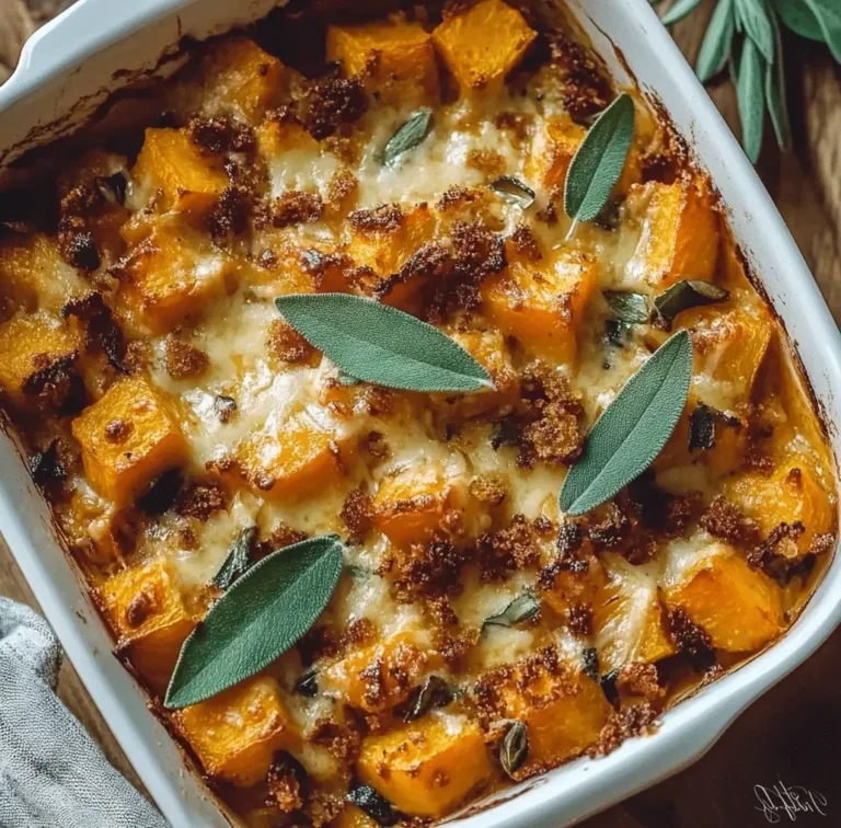 Creamy Butternut Squash Casserole: Fall Comfort Dish