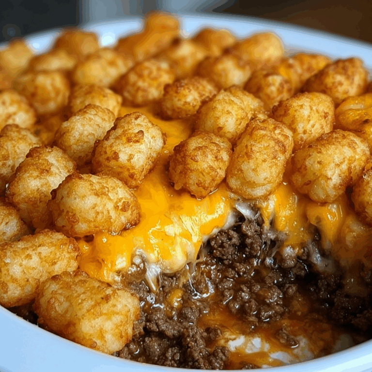 Ultimate Simple Tater Tot Casserole Recipe