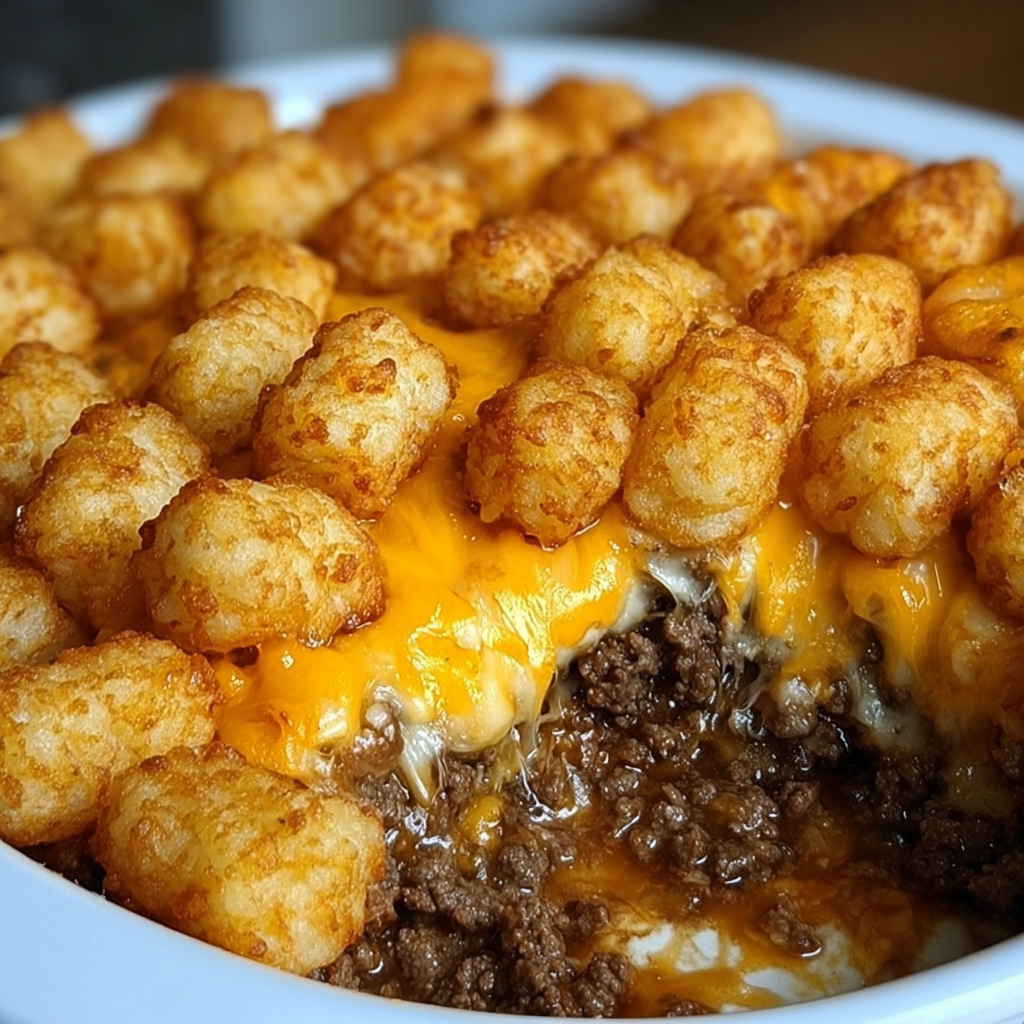 Ultimate Simple Tater Tot Casserole Recipe