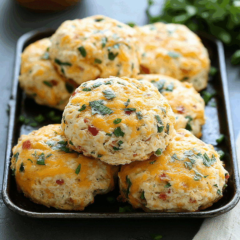 Savory Freezer-Friendly Protein Biscuits Recipe