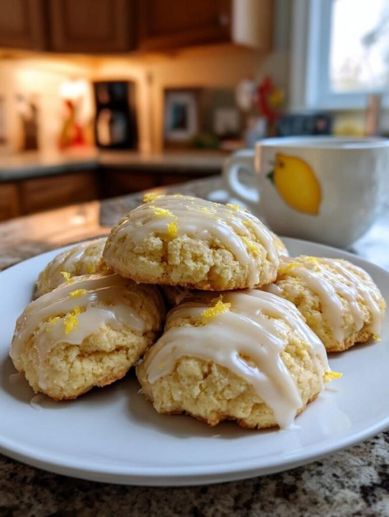 Irresistible Soft High-Protein Lemon Cottage Cookies