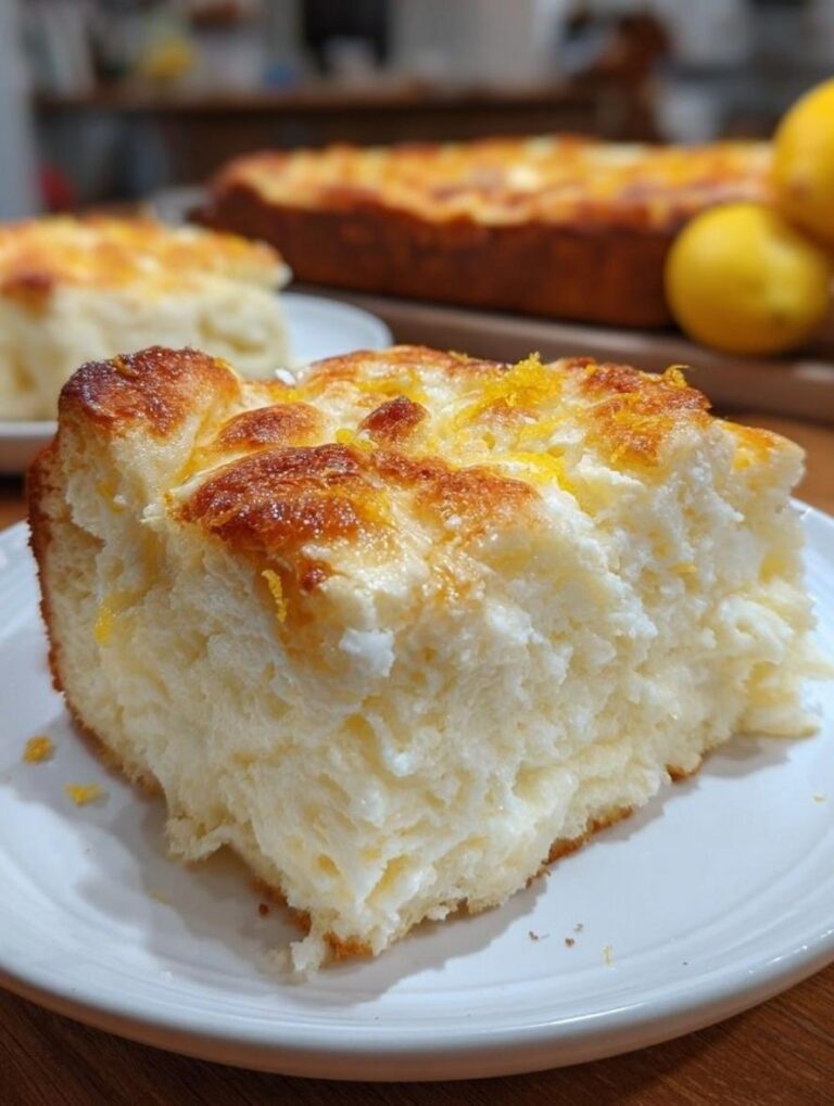 Light Creamy Refreshing Lemon Ricotta Cottage Bake