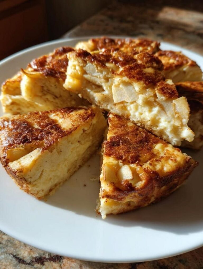 Cozy High-Protein Flourless Apple Cake
