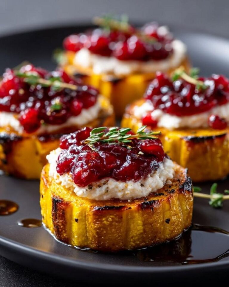 Irresistible Caramelized Delicata Squash with Ricotta