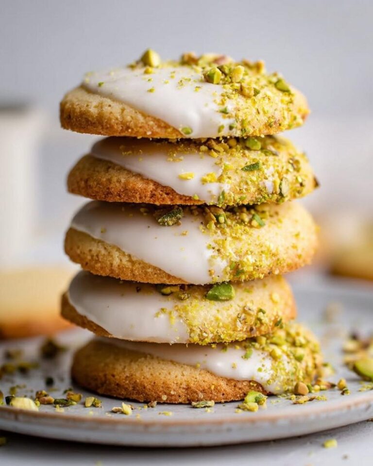 Irresistible Pistachio Lemon Shortbread Recipe