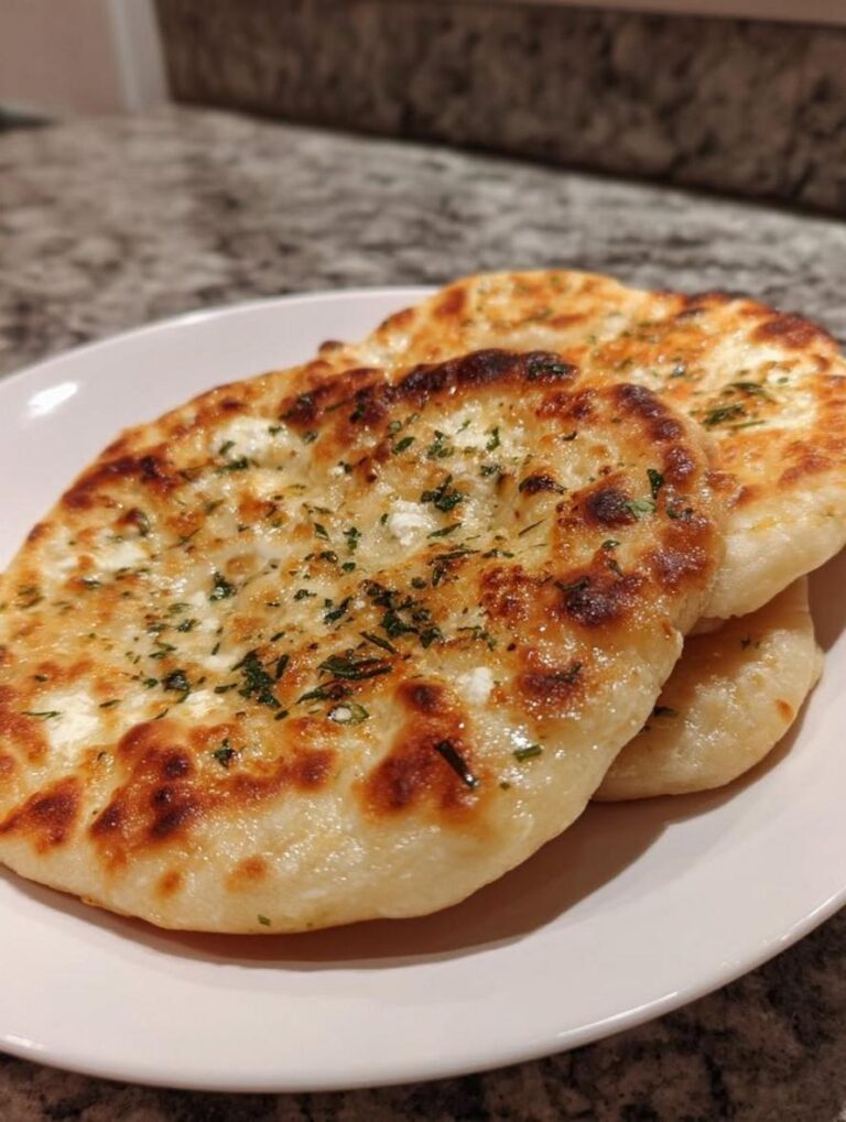Quick 3-Ingredient Cottage Cheese Flatbread Recipe