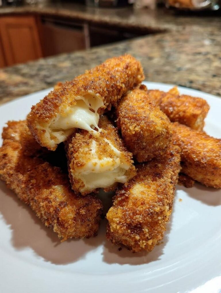 Crispy Air Fryer Cottage Cheese Parmesan Sticks
