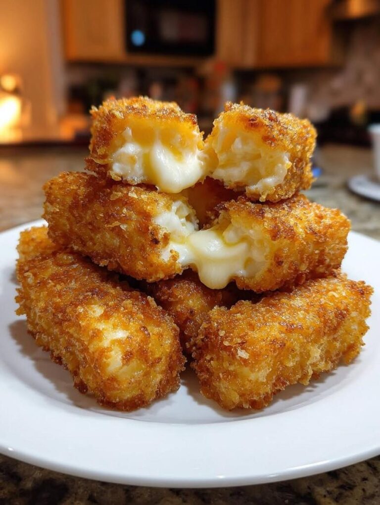 Crispy Protein-Packed Cheese Stick Bites