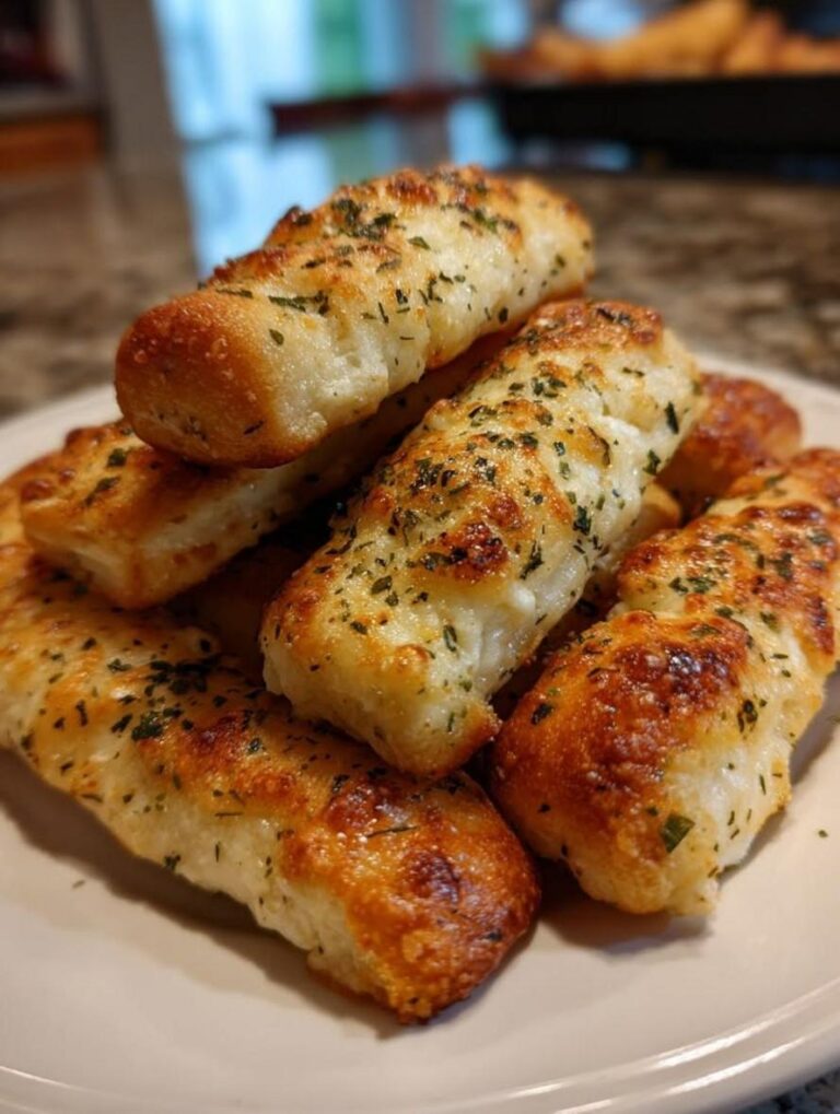 Savory Cottage Cheese Herb Breadstick Bites