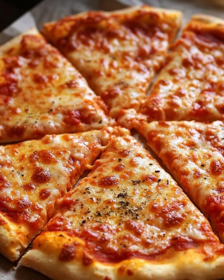 Crispy 3-Ingredient Cottage Cheese Pizza Crust