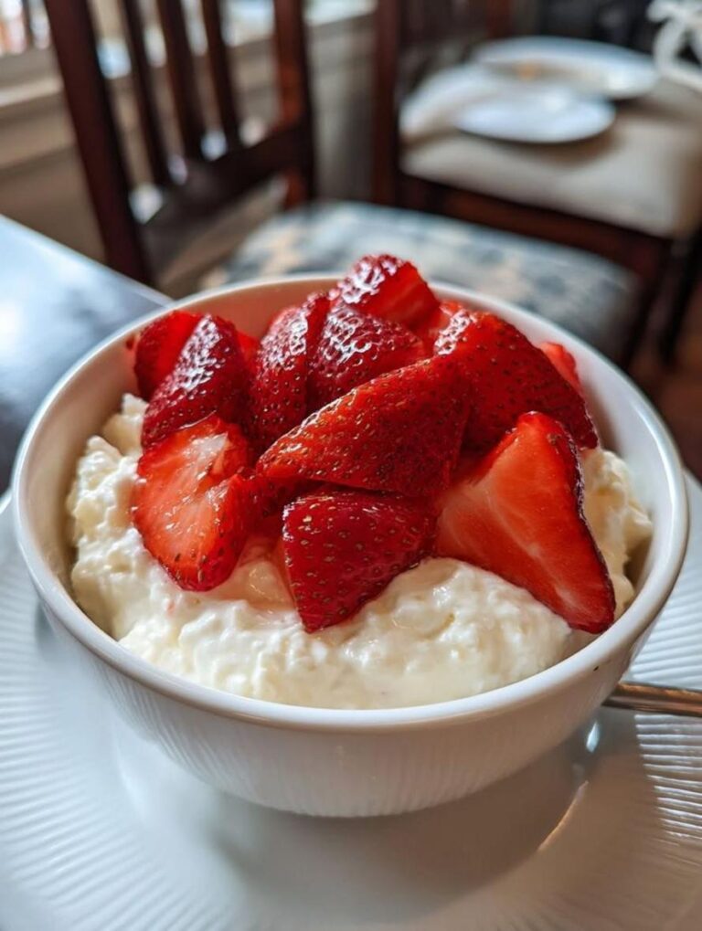 Refreshing Strawberry Yogurt Cottage Bowl