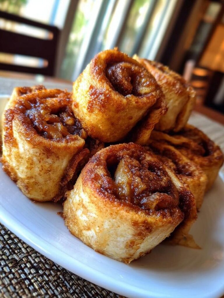 Easy Cinnamon Apple Protein Rollups