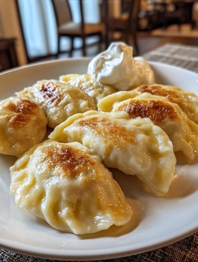 Light Cottage Cheese Pierogi Dumplings Recipe