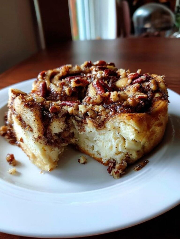 Cozy Maple Pecan Cottage Cheese Cinnamon Swirl Bake