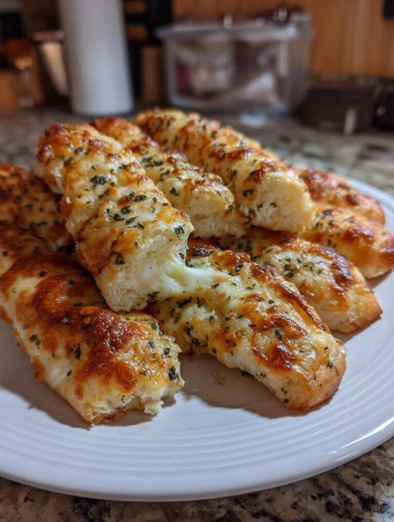 High-Protein Cheesy Cottage Cheese Breadsticks