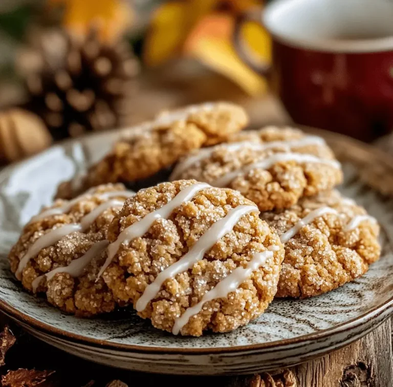 Irresistible Fall Pumpkin Streusel Cookies
