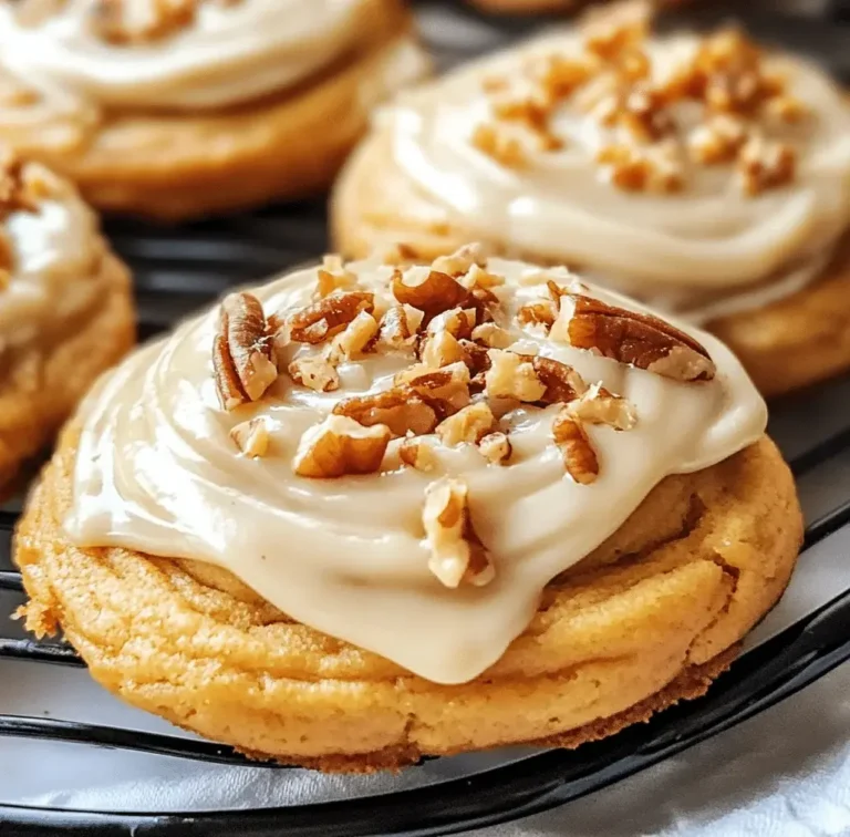 Decadent Sweet Potato Honeybun Cookies