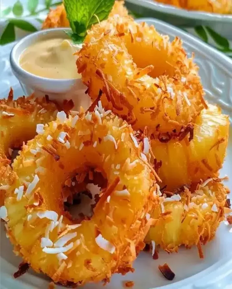 Fried Pineapple Rings – Tropical Snack Recipe