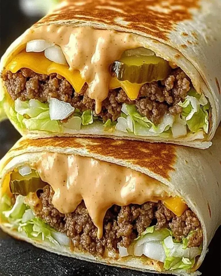 Big Mac Wraps Recipe – Easy & Delicious Meal Idea