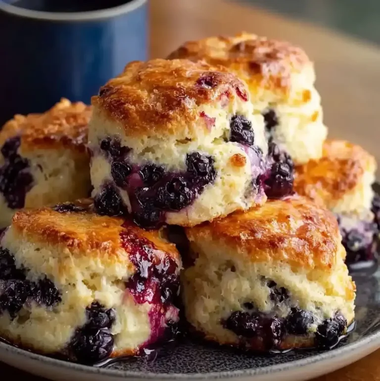 Fluffy Blueberry Biscuits – Bakery-Worthy in 30 Minutes