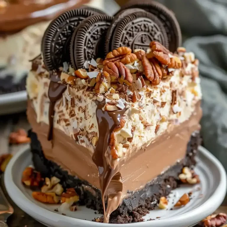 No-Bake German Chocolate Cheesecake Recipe